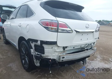 2013 Lexus Rx 350 F Sport z USA, uszkodzony, nr VIN 2T2BK1BAXDC183350